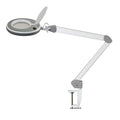 B-WARE - Lumeno LED Lupenleuchte Serie 8215GR Grau, 5 Dpt. regelbare Helligkeit